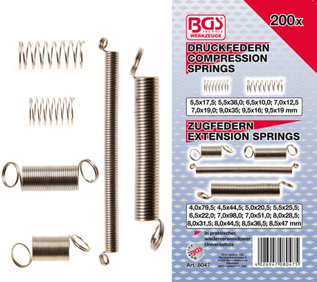 Spring Tuning Draw and Compression Springs