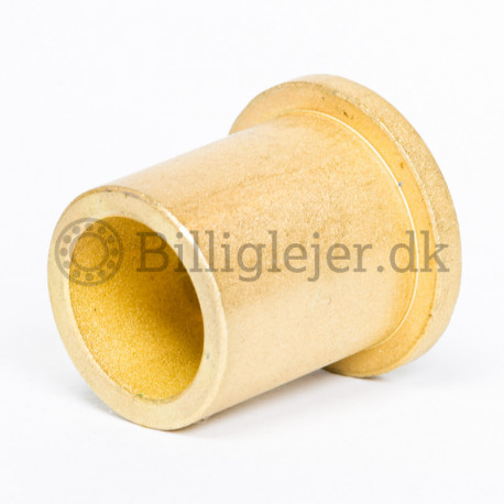 Oil filled flanged bronze bushing 5x10x7