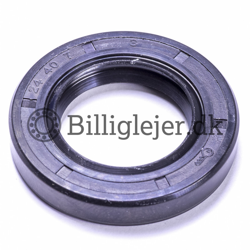 Oil seal with dust lip NBR 9x19x5